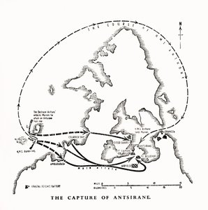 الاستيلاء على أنتسيرانانا ، مدغشقر ، من قبل البحرية الملكية ، الحرب العالمية الثانية ، 1942 1944. بواسطة غير معروف