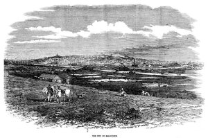 مدينة ملبورن ، أستراليا ، 1855 بواسطة غير معروف