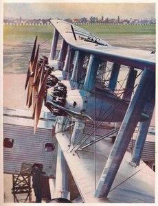 المحركات الأربعة بريستول جوبيتر للخطوط الملاحية الإمبراطورية للخطوط الجوية سيلا ، c1936 c1937 بواسطة غير معروف
