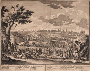 الانتخابات الحرة لأغسطس الثاني في Wola ، خارج وارسو ، في 1697 ، 1700 بواسطة غير معروف