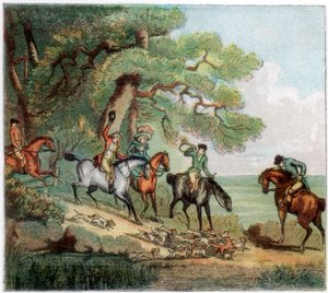 القتل ، صيد الثعالب ، 1787 1890 بواسطة غير معروف