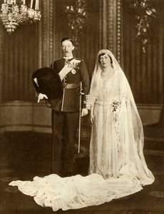 زواج الأميرة ماري وفيكونت لاسيليس ، 28 فبراير 1922 ، 1935. بواسطة غير معروف