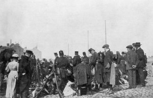 التعبئة للدفاع عن لييج ، بلجيكا ، 31 يوليو 1914 بواسطة غير معروف