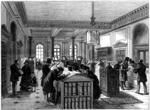 السجل الجديد لمكتب الوصايا ، Somerset House ، لندن ، 1875 بواسطة غير معروف