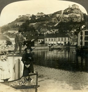 القلعة القديمة لفريدريشالد ، النرويج ، c1905. بواسطة غير معروف