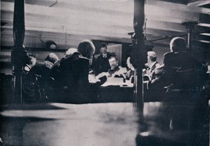 المشهد على النصر خلال المحاكمة العسكرية ، 1906 بواسطة غير معروف
