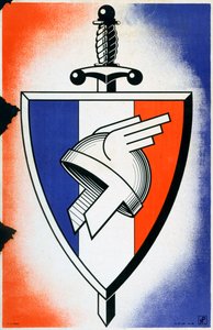 رمز فيلق المتطوعين الفرنسيين 1941-1944 بواسطة غير معروف