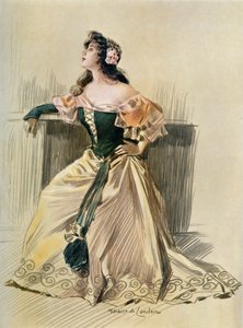 مسرح دي لا بورت سانت مارتين - فالستاف - نيللي. - الآنسة بانيتييه ، 1904. بواسطة غير معروف