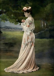 مسرح Du Vaudeville. - ليسبوف - سوزان ديسبريس ، دور السيدة ريختر - ميم بيلجراند 1904. بواسطة غير معروف