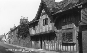منازل توماس بيكيت ، تارينج ، ورثينج ، وست ساسكس ، c1900s-c1920s بواسطة غير معروف