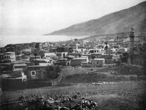 طبريا وبحيرة طبريا 1926 بواسطة غير معروف
