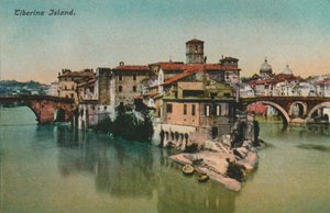 جزيرة طبريا ، c1900. بواسطة غير معروف