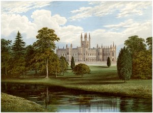 Toddington Park، Gloucestershire، home of Lord Sudeley، c1880 بواسطة غير معروف