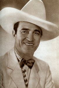توم ميكس ، ممثل فيلم أمريكي ، 1933 بواسطة غير معروف