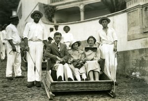 السياح ، ماديرا ، c1920s-c1940s بواسطة غير معروف