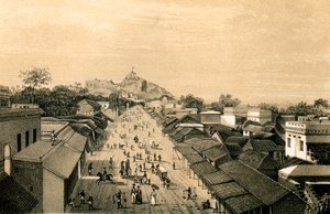 مدينة وحصن Trichinopoly ، الهند ، 1847 بواسطة غير معروف