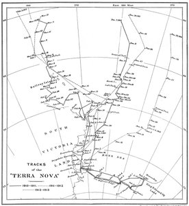 مسارات تيرا نوفا ، 1910-1913 ، 1913 بواسطة غير معروف