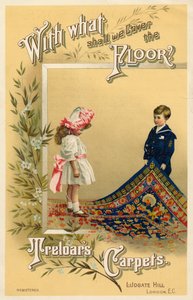 سجاد Treloar ، 1910 بواسطة غير معروف