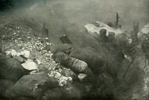 حرب الخنادق في الأرجون ، 1919. بواسطة غير معروف