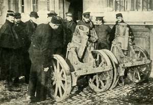 قذائف الهاون التي تم الاستيلاء عليها من الألمان ، الحرب العالمية الأولى ، 1914 ، c1920. بواسطة غير معروف