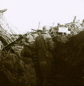 الخنادق ، كورنيلي ، فرنسا ، c1914-c1918 بواسطة غير معروف