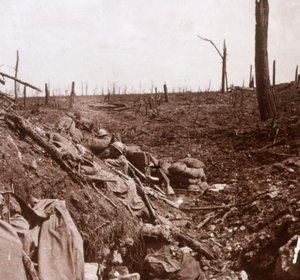 الخنادق ، فو ، شمال فرنسا ، c1914-c1918 بواسطة غير معروف
