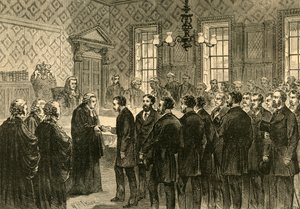 محاكمة بيكسل ، 1897. بواسطة غير معروف