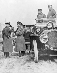 زيارة القيصر نيكولاس الثاني للجبهة الروسية ، مايو 1915 بواسطة غير معروف