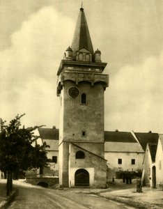 Türkenturm ، Breitenbrunn ، بورغنلاند ، النمسا ، c1935. بواسطة غير معروف