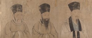 خمسة وعشرون صورة تمثال نصفي لعلماء مشهورين ، القرن السادس عشر. بواسطة غير معروف