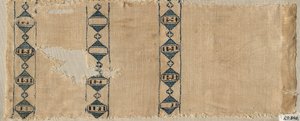 قطعتان من وشاح أو غطاء رأس ، 1300. بواسطة غير معروف