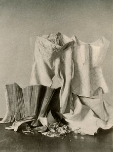 زوجان من الإقامات ، المؤخرات ، حقيبة خرز ، محفظة وبيتكوت مبطن ، القرن الثامن عشر ، 1937. بواسطة غير معروف