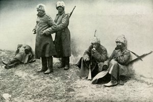 أنواع الجيش الروسي ، 1919. بواسطة غير معروف