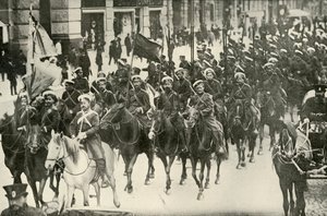 أنواع الفرسان الروس ، 1919. بواسطة غير معروف