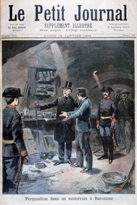البحث تحت الأرض عن الأناركيين ، برشلونة ، 1894 بواسطة غير معروف