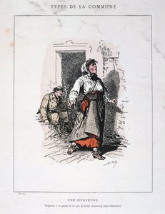 مواطن ، كومونة باريس ، 1871. بواسطة غير معروف