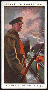 United Kingdom : One of a series of twenty-four cigarette cards published in 1917 by the Imperial Tobacco Company as a tribute to the war effort of the military and civilian forces بواسطة غير معروف