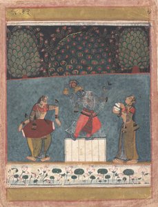 Vasant Ragini: Folio from ragamala series Garland of Musical Modes، ca. 1630-40. بواسطة غير معروف