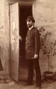 فاسيلي بولينوف ، فنان روسي ، 1884 بواسطة غير معروف