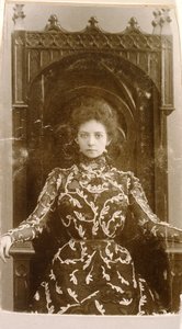فيرا كوميسارزيفسكايا ، الممثلة الروسية ، 1900 بواسطة غير معروف