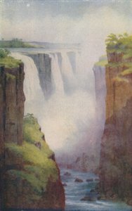 شلالات فيكتوريا ، 1924 بواسطة غير معروف