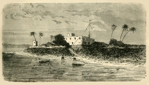 منظر عند مصب Hooghly ، 1890. بواسطة غير معروف