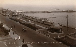 منظر من فندق بومونت هول ، مارين باراد ، كلاكتون أون سي ، c1925 بواسطة غير معروف