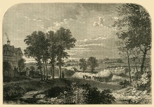 منظر من Moll Kings House ، هامبستيد ، في عام 1760 ، c1876. بواسطة غير معروف