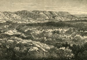 منظر في وادي الأردن 1890. بواسطة غير معروف