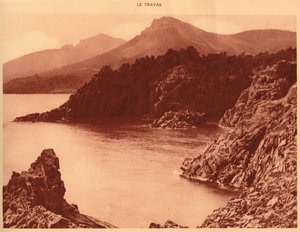 منظر لقمة أوريليوس وكاب رو ، لو تراياس ، 1930. بواسطة غير معروف