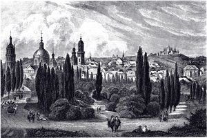 منظر لـ Lemberg ، كاليفورنيا 1845 بواسطة غير معروف