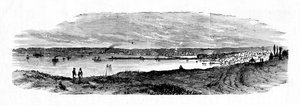 منظر لخليج ميلووكي ، بحيرة ميتشجان ، 1883 بواسطة غير معروف