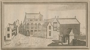 منظر لمينستر لوفيل بريوري في مقاطعة أكسفورد ، 1784 بواسطة غير معروف