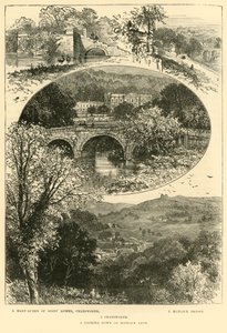 مناظر في تشاتسوورث وماتلوك ، 1898. بواسطة غير معروف